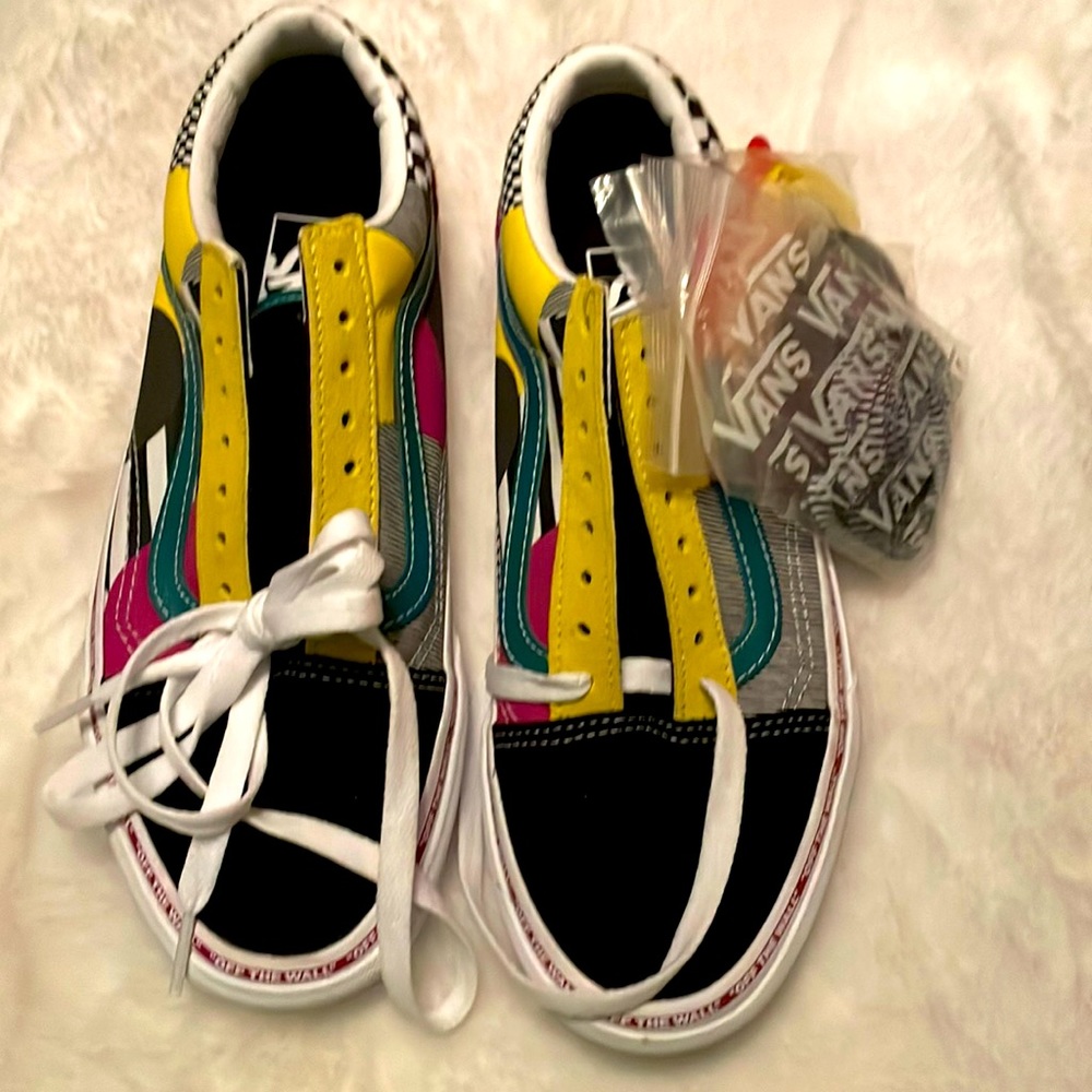 Colorful vans